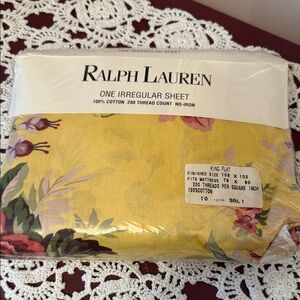 Ralph Lauren King Size Flat Sheet NIP